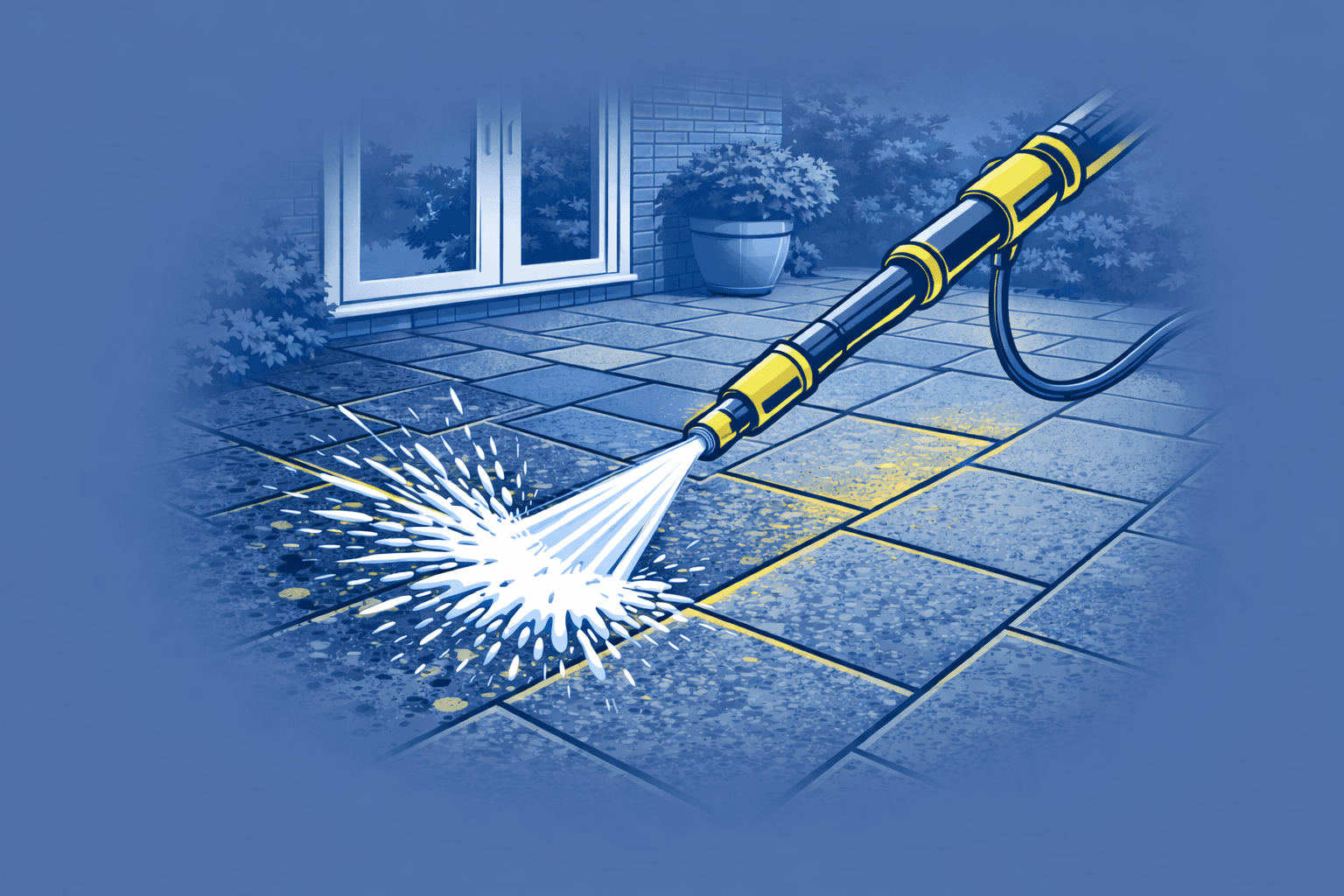 Patio cleaning and pressure washing