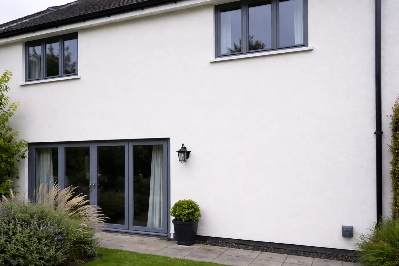 After brick and render cleaning